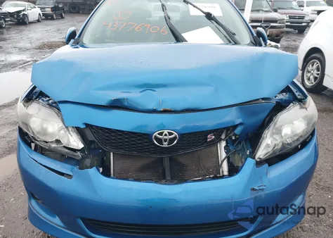 2010 Toyota Corolla S z USA, uszkodzony, nr VIN 2T1BU4EE2AC373556